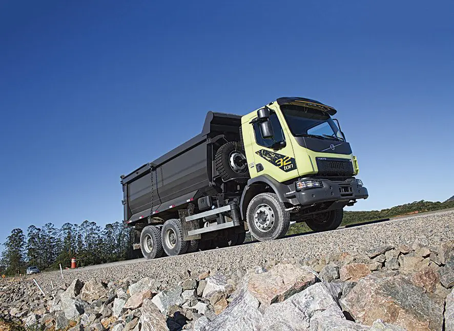 Volvo FMX - um caminhão de construção robusta