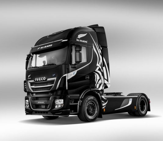 Iveco renova apoio a seleção de rugbi All Blacks