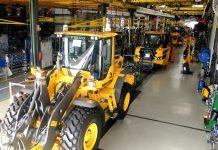 Fábrica latino-americana da Volvo CE tem linha de produção compartilhada
