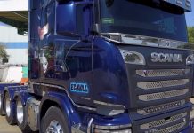 Scania R 730 ‘Batman’ em operação na América Latina