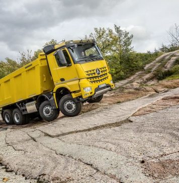 Veja o Mercedes-Benz Arocs em operação na Europa