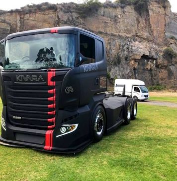 Scania Kivara é raridade africana de 900 cv