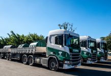Serviços conectados Scania levam eficiência à frota da Tora Transportes