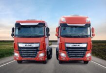 NOVO DAF NA COR LARANJA