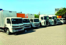 Apta entrega modelos leve e pesado para locadora caminhões