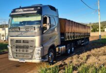 LADRÕES ROUBAM CARRETA COM 31,5 T DE ARROZ