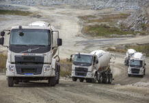 Empresa do setor de concreto compra 150 betoneiras Volvo