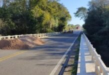 OBRAS EM PONTE ALTERA ROTA NO RS