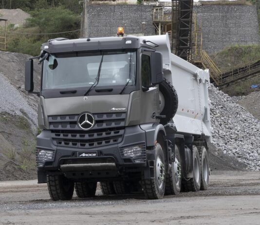 Arocs, o novo pesadão da Mercedes chegou ao Brasil