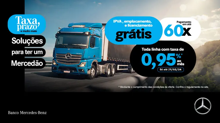 caminhões mercedes-benz