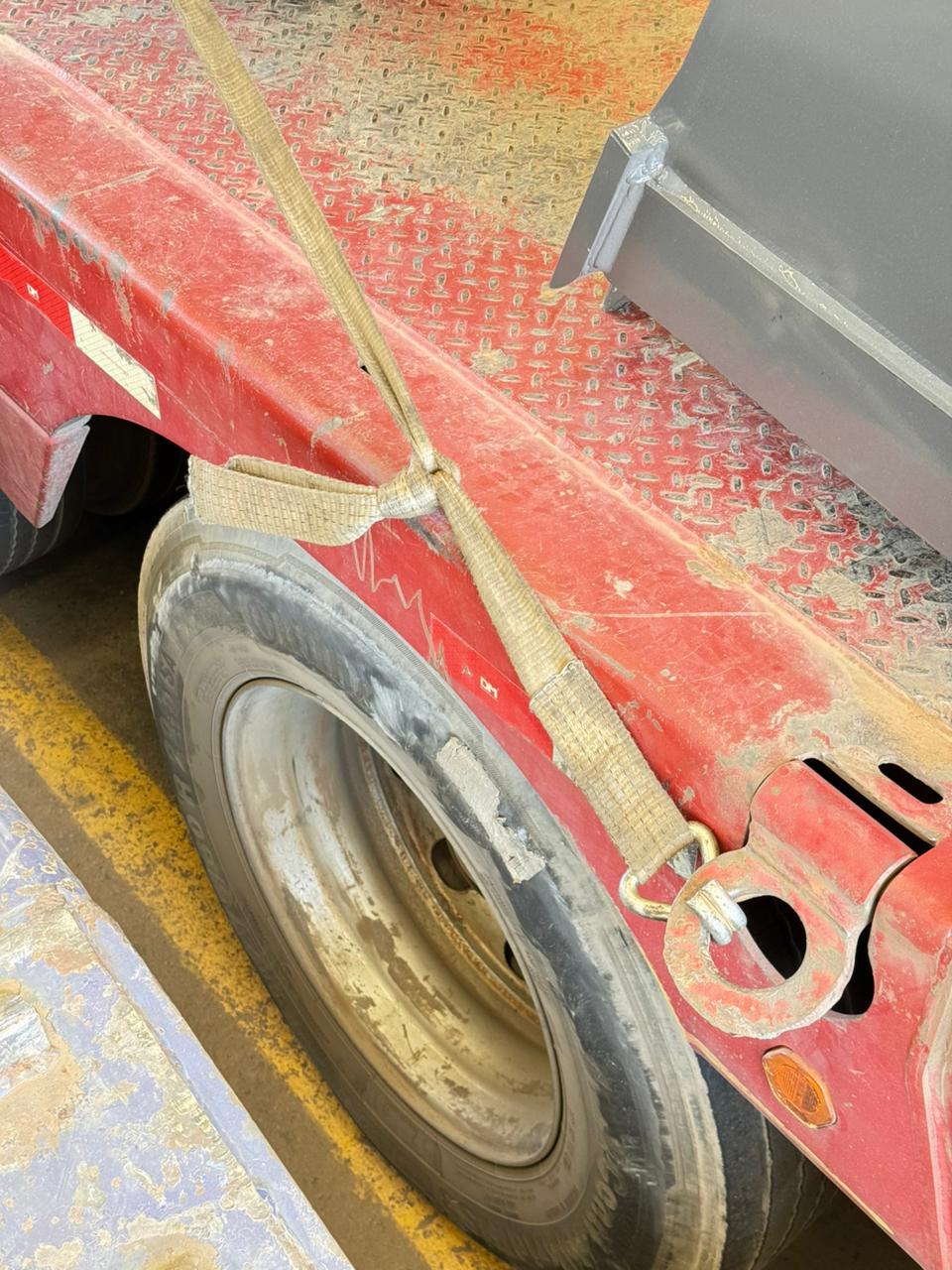 Amarração de carga amarração de carga