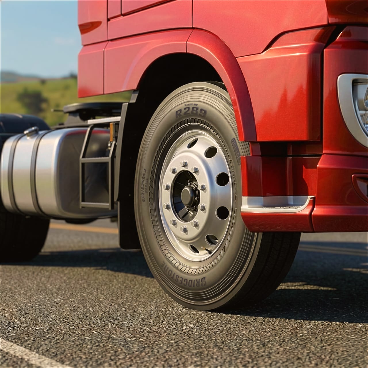 Bridgestone apresenta novo pneu para transporte de carga bridgestone apresenta novo pneu