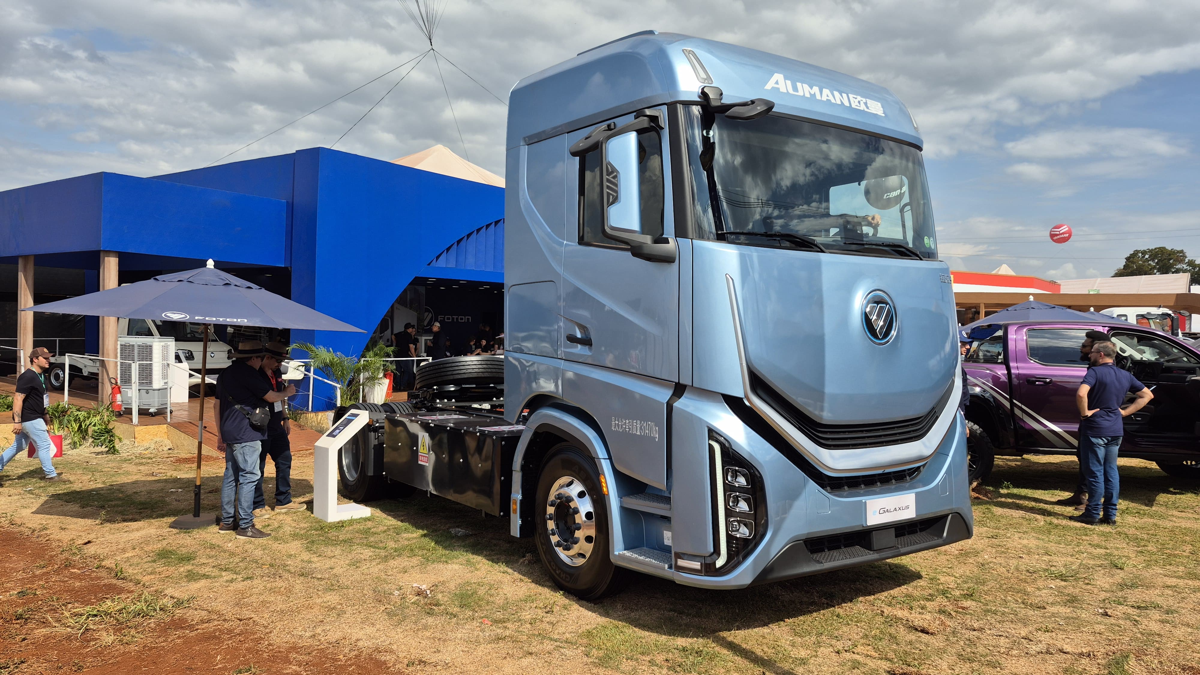 Foton avança nos semipesados e prepara entrada no segmento de extrapesados no Brasil foton